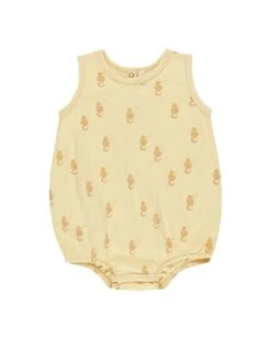 Bubble Onesie In Seahorses