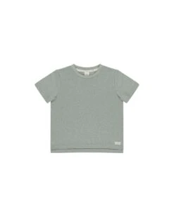 Cove Essential Tee In Heathered Eucalyptus
