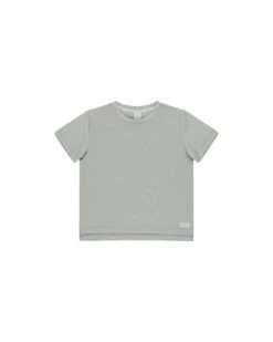 Cove Essential Tee In Heathered Seafoam