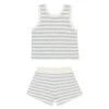 Crochet Tank Set In Blue Stripe -LITTLE Baby Gear little rylee cru crochet tank set in blue stripe 51066930888996