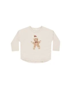 Long Sleeve Tee In Gingerbread