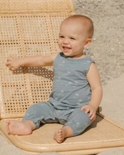 Mills Jumpsuit In Beach -LITTLE Baby Gear little rylee cru mills jumpsuit in beach 1155571364