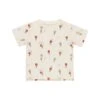 Raw Edge Tee In Gelato -LITTLE Baby Gear little rylee cru raw edge tee in gelato 51066966769956