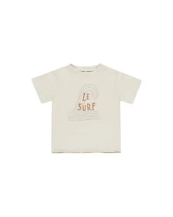 Raw Edge Tee In Le Surf