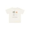 Raw Edge Tee In Santorini -LITTLE Baby Gear little rylee cru raw edge tee in santorini 1155573265