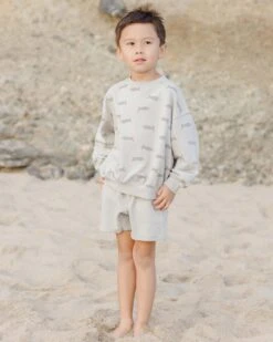 Relaxed Short In Seafoam