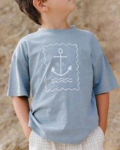 Relaxed Tee In Anchor