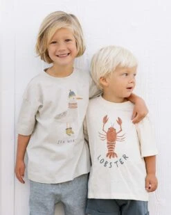Relaxed Tee In Lobster -LITTLE Baby Gear little rylee cru relaxed tee in lobster 1166415670