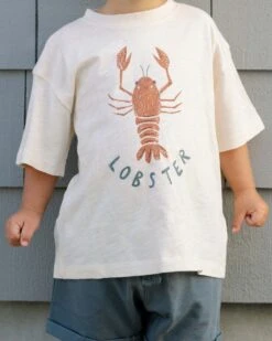 Relaxed Tee In Lobster -LITTLE Baby Gear little rylee cru relaxed tee in lobster 1166415671