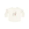 Ruffle Long Sleeve Tee In Mouse -LITTLE Baby Gear little rylee cru ruffle long sleeve tee in mouse 50084844470564