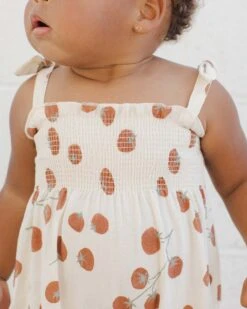 Sawyer Jumpsuit In Tomatoes -LITTLE Baby Gear little rylee cru sawyer jumpsuit in tomatoes 1155571390