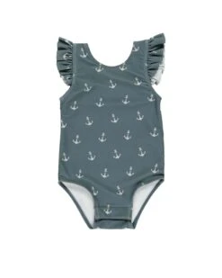 Scoop Back Onepiece In Anchors