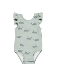 Scoop Back Onepiece In Whales