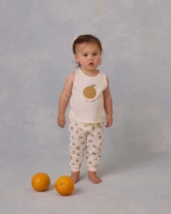 Tank + Slouch Pant Set In Oranges