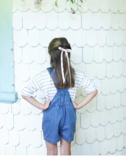 Boxy Tee In Stripe, Sky -LITTLE Baby Gear little soor ploom boxy tee in stripe sky 1155572833