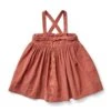 Enola Pinafore In Terracotta -LITTLE Baby Gear little soor ploom enola pinafore in terracotta 44324132159780