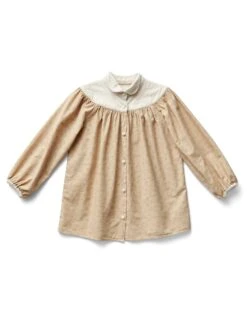 Luna Tunic In Caffe Berry Stitch Print