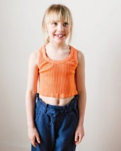 Cruz Cropped Tank In Fusion