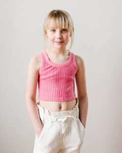 Cruz Cropped Tank In Malabar