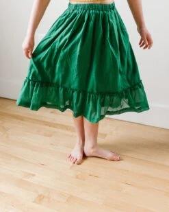 Mandalay Skirt In Grass -LITTLE Baby Gear little sunchild mandalay skirt in grass 40766509449508