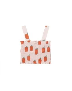 Apples Top In Pastel Pink