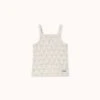 Bows Strap Top In Off-white