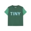 Color Block Tee In Dark Green -LITTLE Baby Gear little tiny cottons color block tee in dark green 1155573079