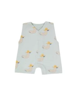 Ducks Jumpsuit In Pale Mint
