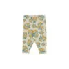 Flowers Baby Pant In Dark Vanilla