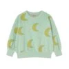 Midnight Sun Sweatshirt In Pale Mint