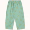 Midnight Sun Woven Pant In Washed Emerald -LITTLE Baby Gear little tiny cottons midnight sun woven pant in washed emerald 1155573077