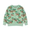 Strawberries Sweatshirt In Washed Emerald