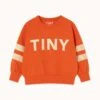 Stripes Logo Sweatshirt In Summer Red -LITTLE Baby Gear little tiny cottons stripes logo sweatshirt in summer red 51133261906212