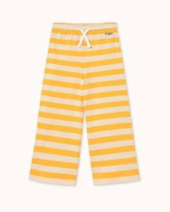 Stripes Pant In Yellow/light Cream