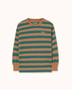 Stripes Sleeve Knit Tee