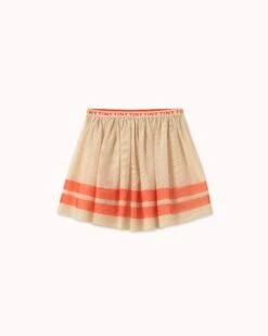 Stripes Tutu Skirt In Pastel Pink