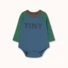 Tiny Color Block Bodysuit In Navy -LITTLE Baby Gear little tiny cottons tiny color block bodysuit in navy 1182119303