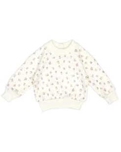 Aspen Pullover In Natural Flowers