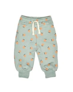 Bobby Pant In Jade Oranges