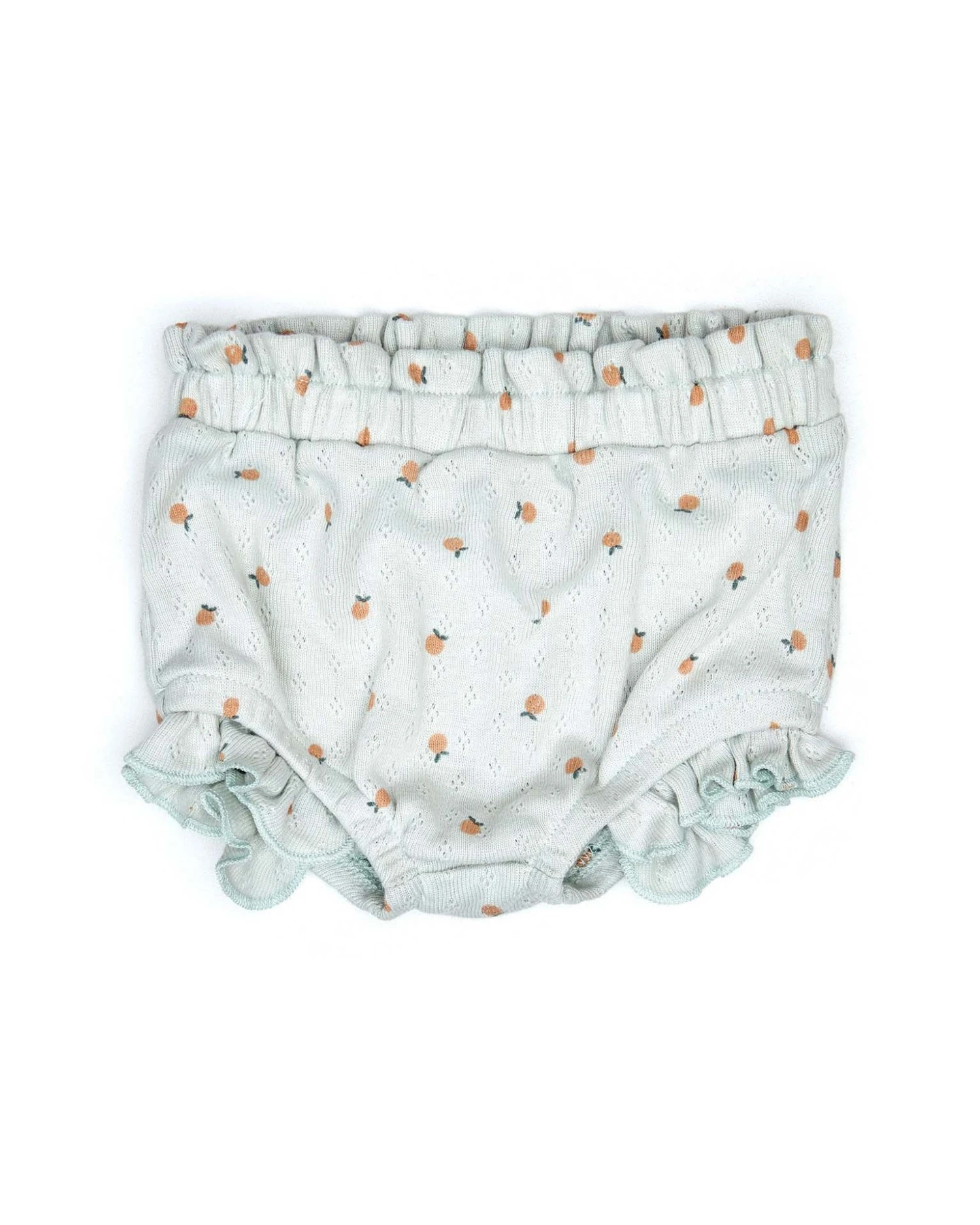 Pointelle Bloomer In Light Blue Little Oranges 3 Pointelle Bloomer In Light Blue Little Oranges