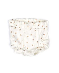 Pointelle Bloomer In Natural Little Oranges