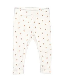 Pointelle Pant In Natural Little Oranges