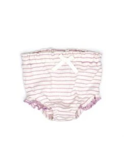 Ruffle Bloomer In Fragrant Lilac Stripes
