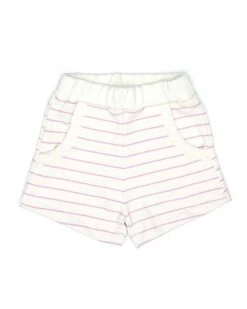 Terry Short In Fragrant Lilac Stripes