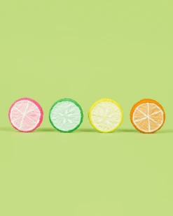 Citrus Slices Handmade Chalk