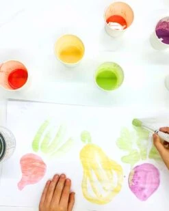 Farmer Kerri's Summer Veggie Paint Set -LITTLE Baby Gear little twee farmer kerri s summer veggie paint set 42204831777060