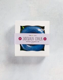 Frosted Donut Chalk In Blue