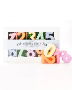 Number Sidewalk Chalk