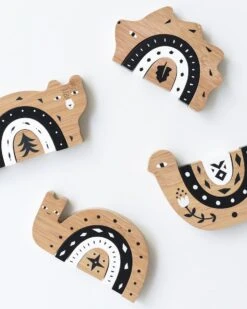 Bamboo Nesting Hedgehog -LITTLE Baby Gear little wee gallery bamboo nesting hedgehog 15693730447402