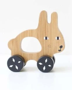 Bunny Wooden Push Toy